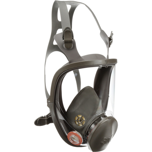 Respirateur r&eacute;utilisable &agrave; masque complet s&eacute;rie 6000, &eacute;lastom&egrave;re/Silicone/Thermoplastique, Moyen Fastek