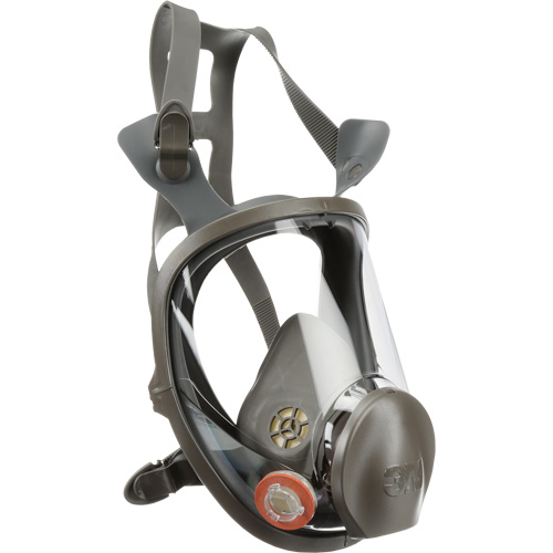 Respirateur r&eacute;utilisable &agrave; masque complet s&eacute;rie 6000, &eacute;lastom&egrave;re/Silicone/Thermoplastique, Grand Fastek