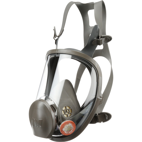 Respirateur r&eacute;utilisable &agrave; masque complet s&eacute;rie 6000, &eacute;lastom&egrave;re/Silicone/Thermoplastique, Grand Fastek