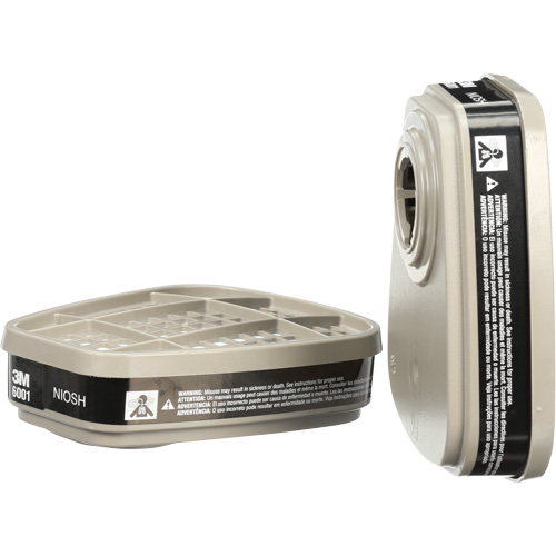 Cartouches pour respirateur s&eacute;rie 6000, Cartouche gaz/vapeur, Vapeur organique Fastek