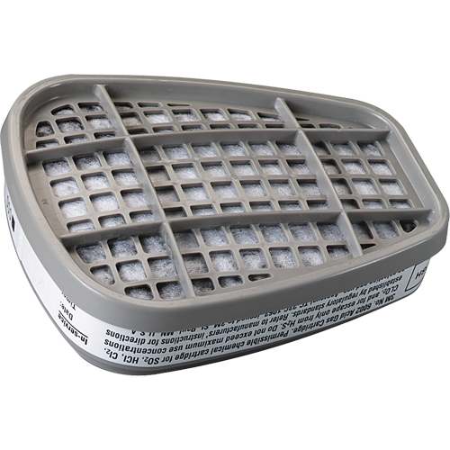 6000 Series Respirator Cartridges, Gas/Vapour Cartridge, Acid Gas Fastek