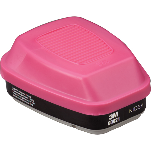 Cartouches pour respirateur s&eacute;rie 6000, Cartouche gaz/vapeur, Vapeurs organiques/P100 Fastek