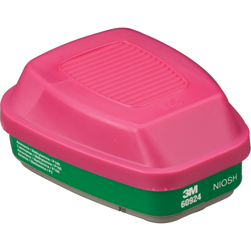 6000 Series Respirator Cartridges, Gas/Vapour Cartridge, Ammonia/Methylamine Fastek