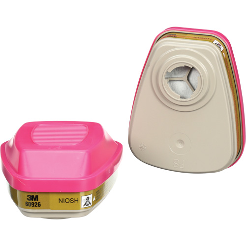 Cartouches pour respirateur s&eacute;rie 6000, Cartouche gaz/vapeur, Gaz multiples/Vapeurs/P100 Fastek