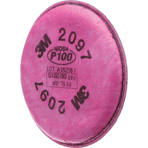 2000 Series Respirator Prefilters, Particulate Filter, Organic Vapour/P100 Fastek