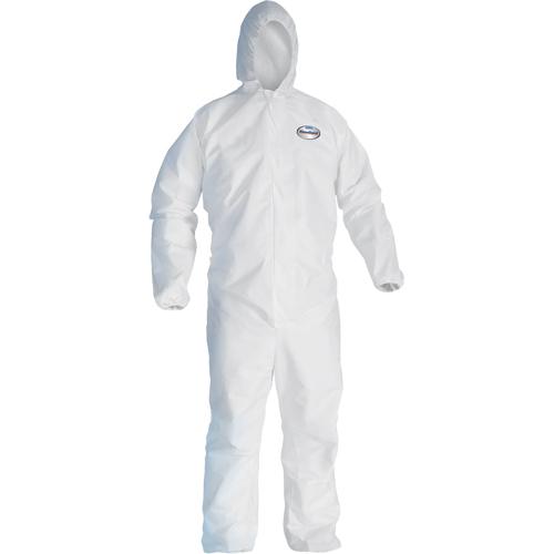 Kleenguard A20 Coveralls, Medium, White, SMS Fastek