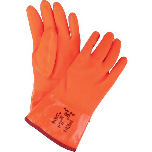 Gants Polar Grip 23-700, 9/Grand, R&ecirc;vetement PVC, Enveloppe en Nylon Fastek