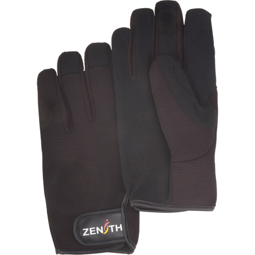 ZM100 Mechanic's Gloves, Synthetic Palm, Size Large Fastek
