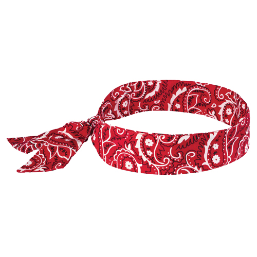 Chill-Its&reg; 6700 Cooling Bandanas, Red Fastek