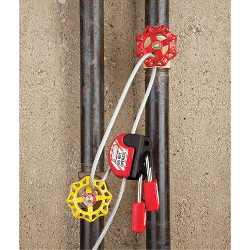 Adjustable Cable Lockout, 10' Length Fastek