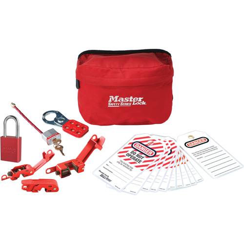 Personal Safety Lockout Kit - Compact Pouch Only, Confined Space Kit Fastek