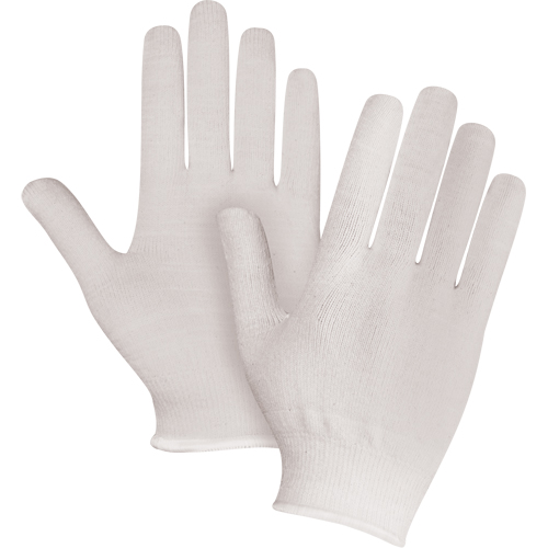 Premium String Knit Gloves, Cotton/Nylon, Small Fastek