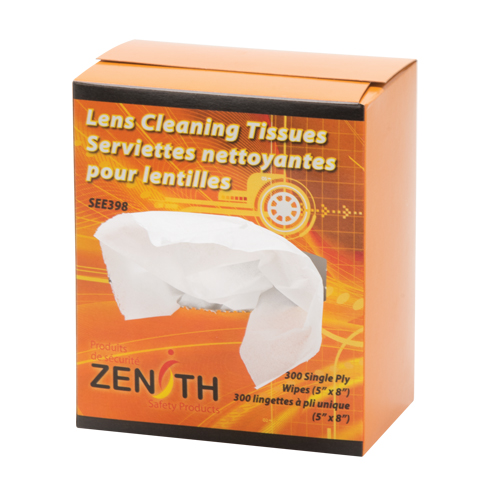Lens Cleaning Tissues, 5" x 8", 300 /Pkg. Fastek