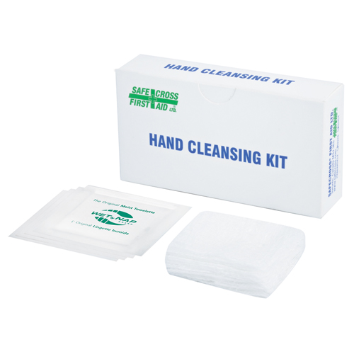 Hand Cleansing Kit, Towelette Fastek
