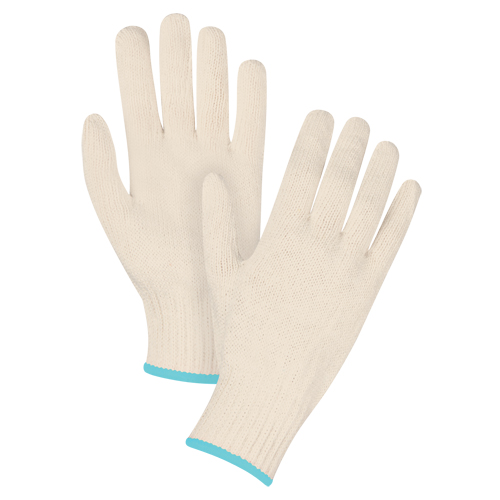 Gants en tricot d'usage standard, Poly/coton, Calibre 7, T-Grand Fastek