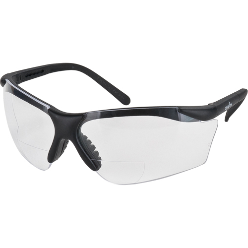 Z1800 Series Reader Safety Glasses, Anti-Scratch, Clear, 1.0 Diopter Fastek