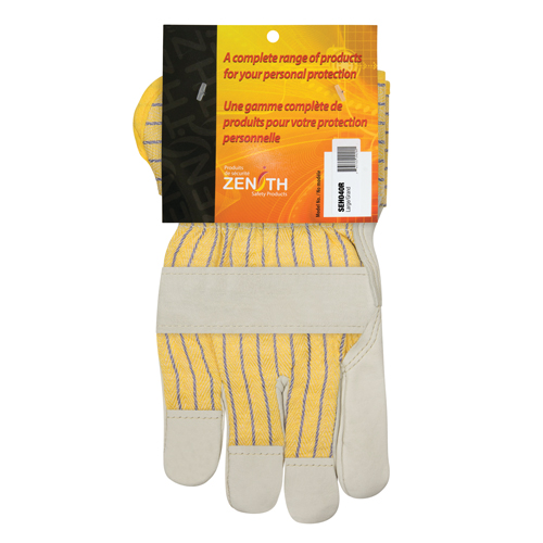 Gants d'ajusteur doubl&eacute;s pour l'hiver &agrave; chaleur sup&eacute;rieure, Grand, Paume en Cuir fleur de vache, Doublure en Thinsulate Fastek