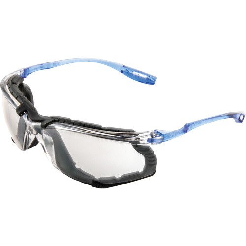 Lunettes de s&eacute;curit&eacute; avec joint en mousse Virtua, Lentille Miroir int&eacute;rieur/ext&eacute;rieur, Antibu&eacute;e, ANSI Z87+/R&eacute;pond ou surpasse la norme CSA Z94.3 Fastek