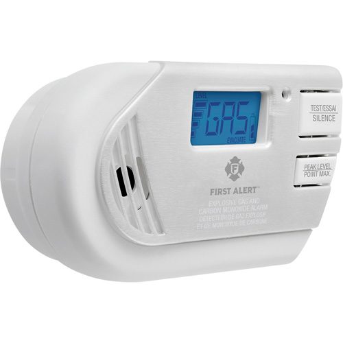 Plug-In Explosive Gas/Carbon Monoxide Combination Alarm Fastek
