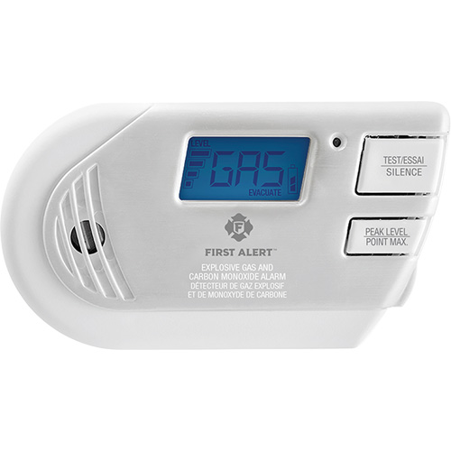 Plug-In Explosive Gas/Carbon Monoxide Combination Alarm Fastek