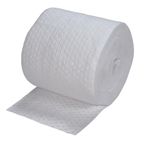 Rouleaux absorbants li&eacute;s de premi&egrave;re qualit&eacute;, Lourd, 150' lo x 15" la, Absorption 25 gal. Fastek