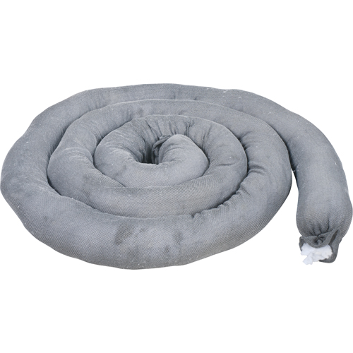 Sorbents Socks, Universal, 40 gal. Absorbancy, 3" W x 10' L, Pack of 10 Fastek