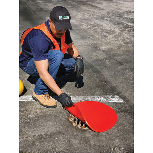 Tapis pour drain Ultra-Drain Seals, Circulaire, 20" dia. Fastek