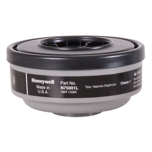 North&reg; N Series Respirator Cartridges, Gas/Vapour Cartridge, Organic Vapour Fastek