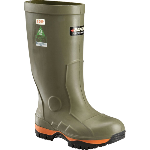 Ice Bear Winter Safety Boots, Polyurethane, Puncture Resistant Sole, Size 15 Fastek