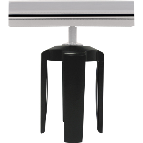 Tensabarrier&reg; Sign Bracket with Adapter, Black Fastek