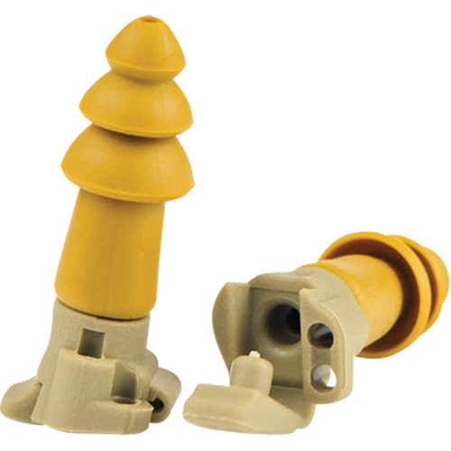 BattlePlugs&reg; Impulse Earplugs, Uncorded, Pair - Plastic Case, 24 dB NRR, Small Fastek