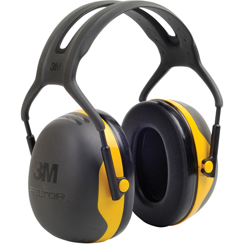 Peltor X Series Earmuffs, Headband, 24 NRR dB Fastek