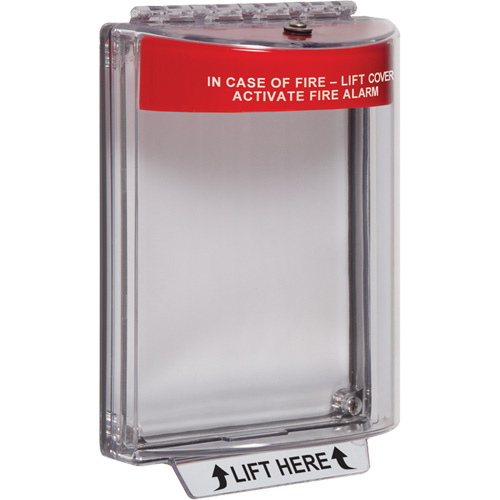 Couvercles pour alertes d'incendie Universal Stopper, Encastr&eacute; Fastek