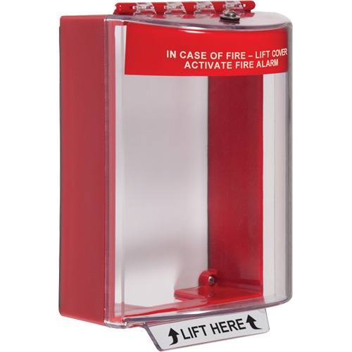 Couvercles pour alertes d'incendie Universal Stopper, En surface Fastek
