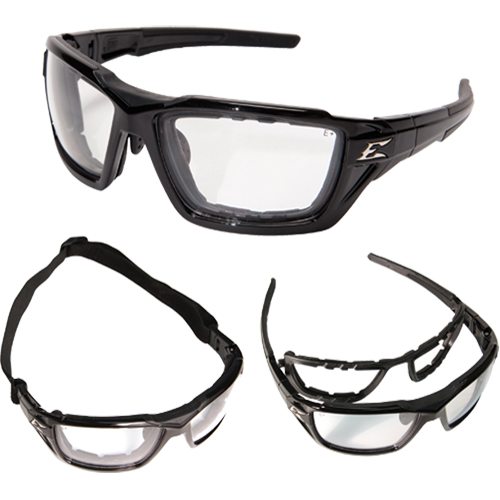 Steele Safety Glasses, Yellow Lens, Vapour Barrier, MCEPS GL-PD 10-12/Meets/Exceeds CSA Z94.3 Fastek
