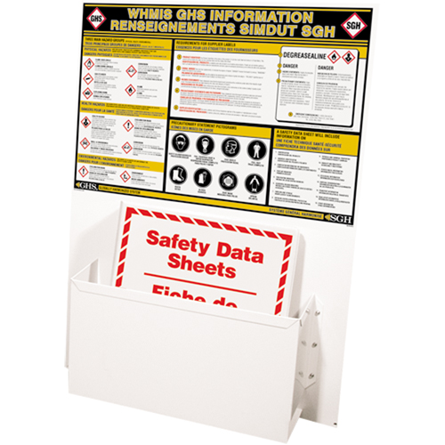 GHS Information Stations, English & French, Binders Included Fastek