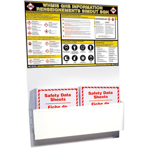 GHS Information Stations, English & French, Binders Included Fastek