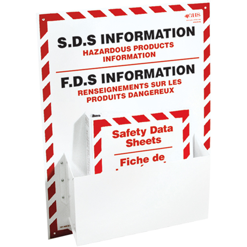 Safety Data Sheet Information Stations, English & French, Binders Included Fastek