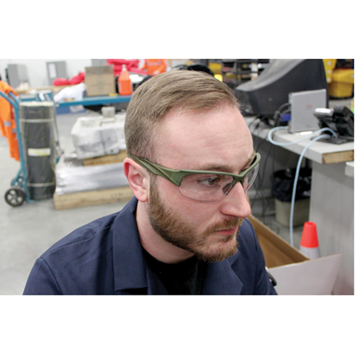 Z2000 Series Safety Glasses, Clear Lens, Anti-Scratch, Meets/Exceeds CSA Z94.3 Fastek