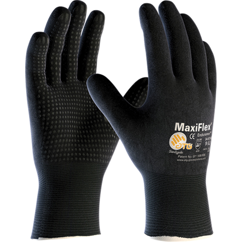 ATG MaxiFlex&reg; EnduranceTM 34-8745 Gloves, 7/Small, Foam Nitrile Coating, 15 Gauge, Nylon Shell Fastek