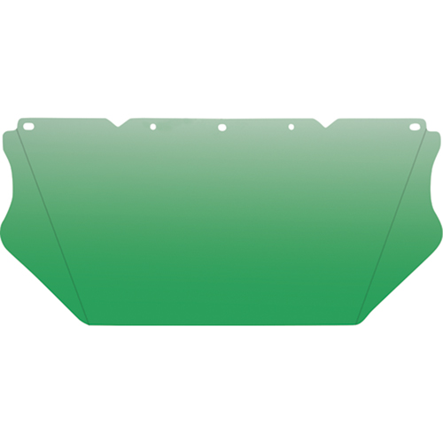 V-Gard&reg; Visor for General Purpose Applications, Polycarbonate, Green Tint Fastek