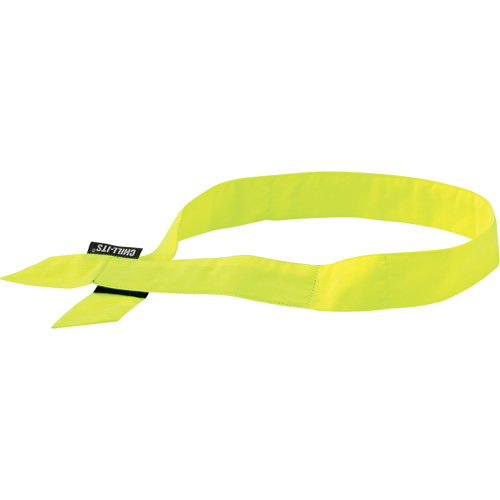 Chill-Its&reg; 6705 Evaporative Cooling Bandana, High Visibility Lime-Yellow Fastek