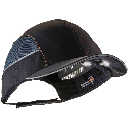 Casquette &agrave; bord long avec &eacute;clairage DEL Skullerz 8960, Noir Fastek