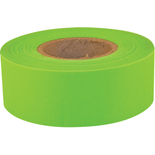 Sub-Zero Flagging Tape, 1.2" W x 150' L, Fluorescent Lime Fastek