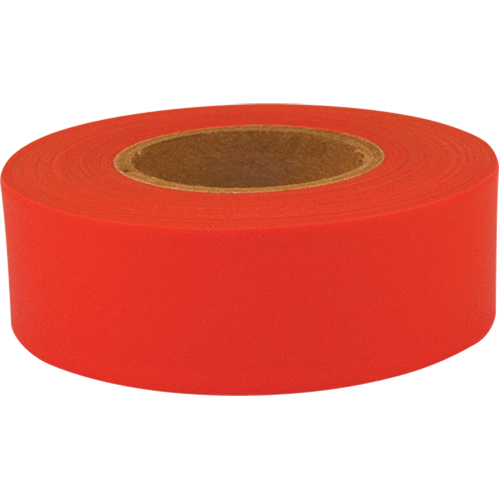 Ruban de signalisation Sub-Zero, 1,2" la x 150' lo, Rouge fluorescent Fastek