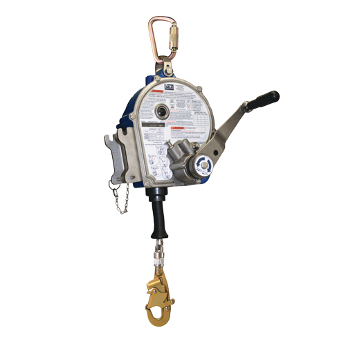 Sealed Self-Retracting Lifeline with Retrieval Winch Fastek