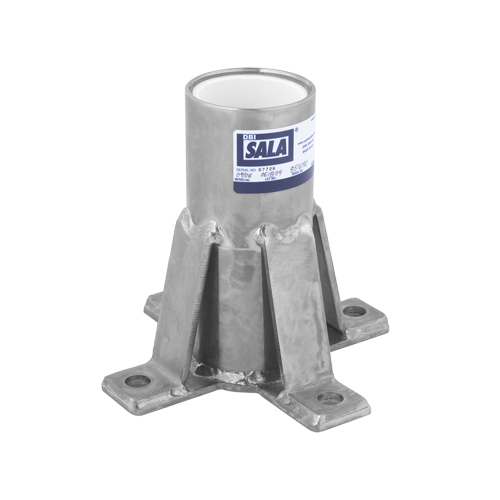 DBI-SALA&reg; Advanced Floor-Mount Sleeve Davit Base Fastek