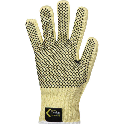 GLOVE DOT BOTH SIDE SMALL KEVLAR YELLW 118GR/PR Fastek