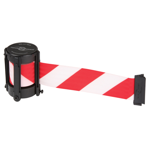 Replacement Cassettes For Utility, Advance & StowAway&reg; TensaBarrier&reg;, 13', White Tape Fastek