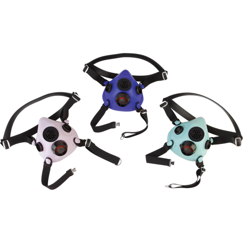 Respirateur &agrave; demi-masque s&eacute;rie RU8500 de North, Silicone, Grand Fastek